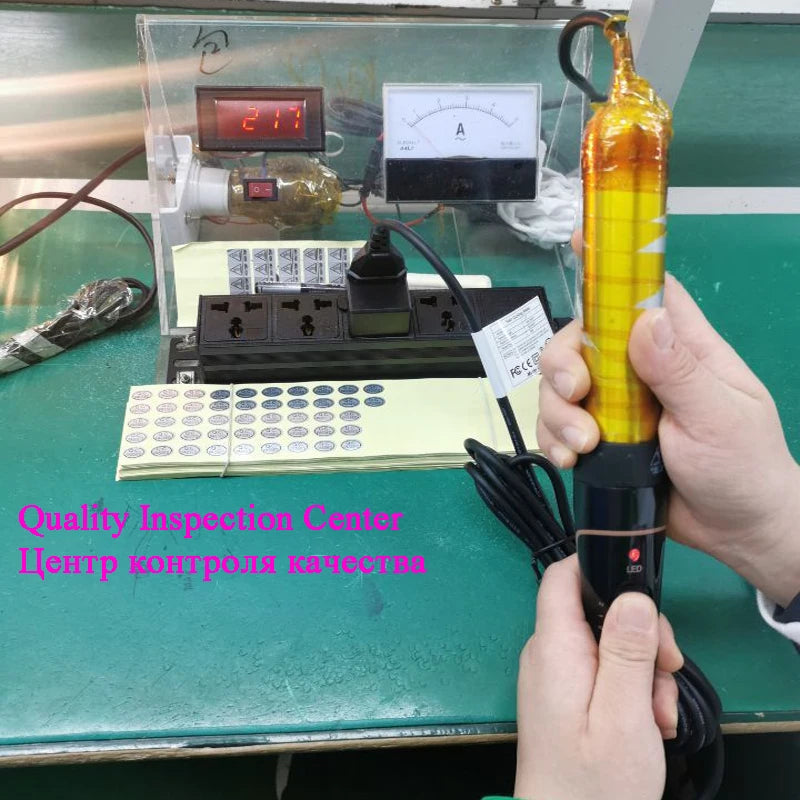 L-611 Hair Extension Iron Constant Heat Keratin Fusion Connector 500°C Heat Insulation Silicone Pad Hairdresser Tool Gift