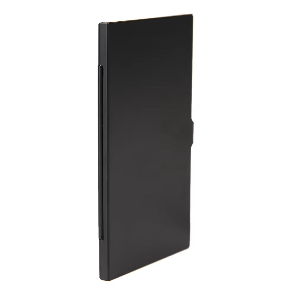 12 Slots Micro SD Card Case Holder Storage Organizer,Ultra Slim Credit Card Size Lightweight Portable TFMemory Card Storag Black