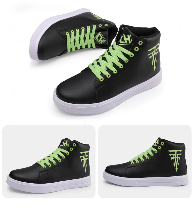 High Top Shoes Men's Sports Shoes Ultra-Light Waterproof Anti-Skid Shoes Men's Casual Shoes
