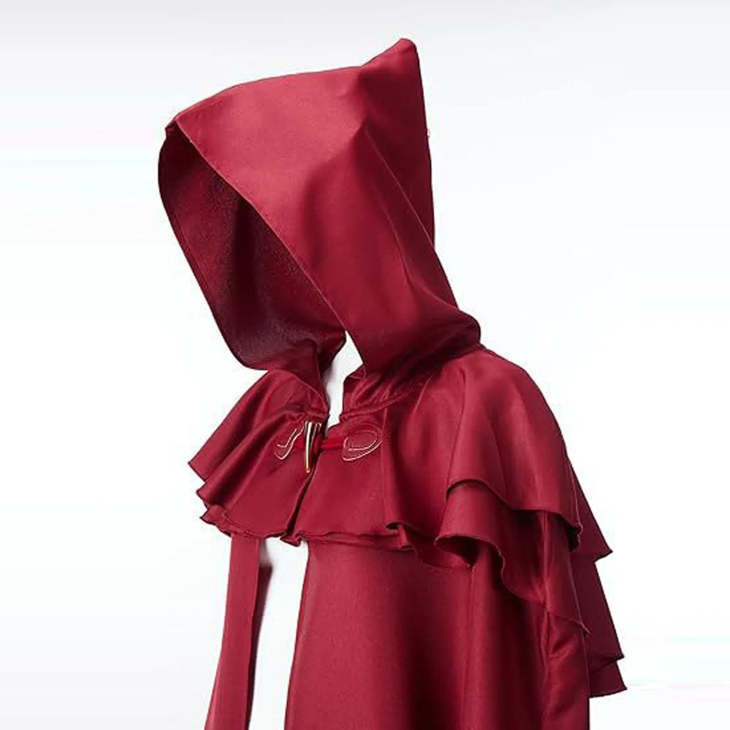 Halloween Hooded Capes For Adult Long Cloaks Cosplay Costumes Witch Red Black Purple Green Grim Reaper Cape For Women Men