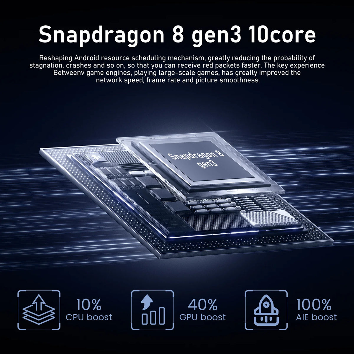 2026 New Hot Sale Spark 30 Pro Original Global Version HQ Intelligent Snapdragon 8 Gen3 7800mAh Battery Dual Card Dual Standby