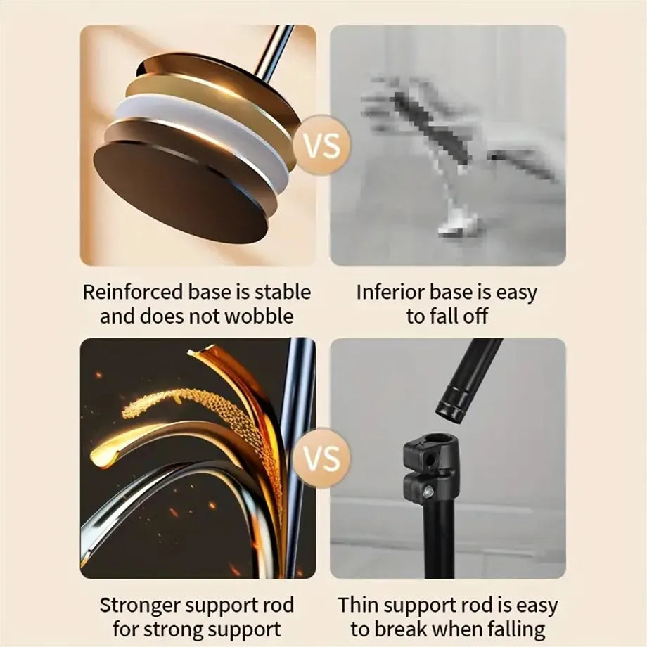 Desktop Phone Holder Live Broadcast For Smart Phone Adjustable with Phone Holder Stand Bracket For Mobile Telefoon Statief Stand
