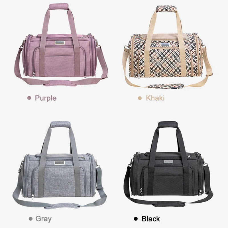 Truelove Nylon Oxford Large Space Comfortable Travel Foldable Hook Pet Carrier Bag Portable Puppy Cat Carrier Backpack TLX4971