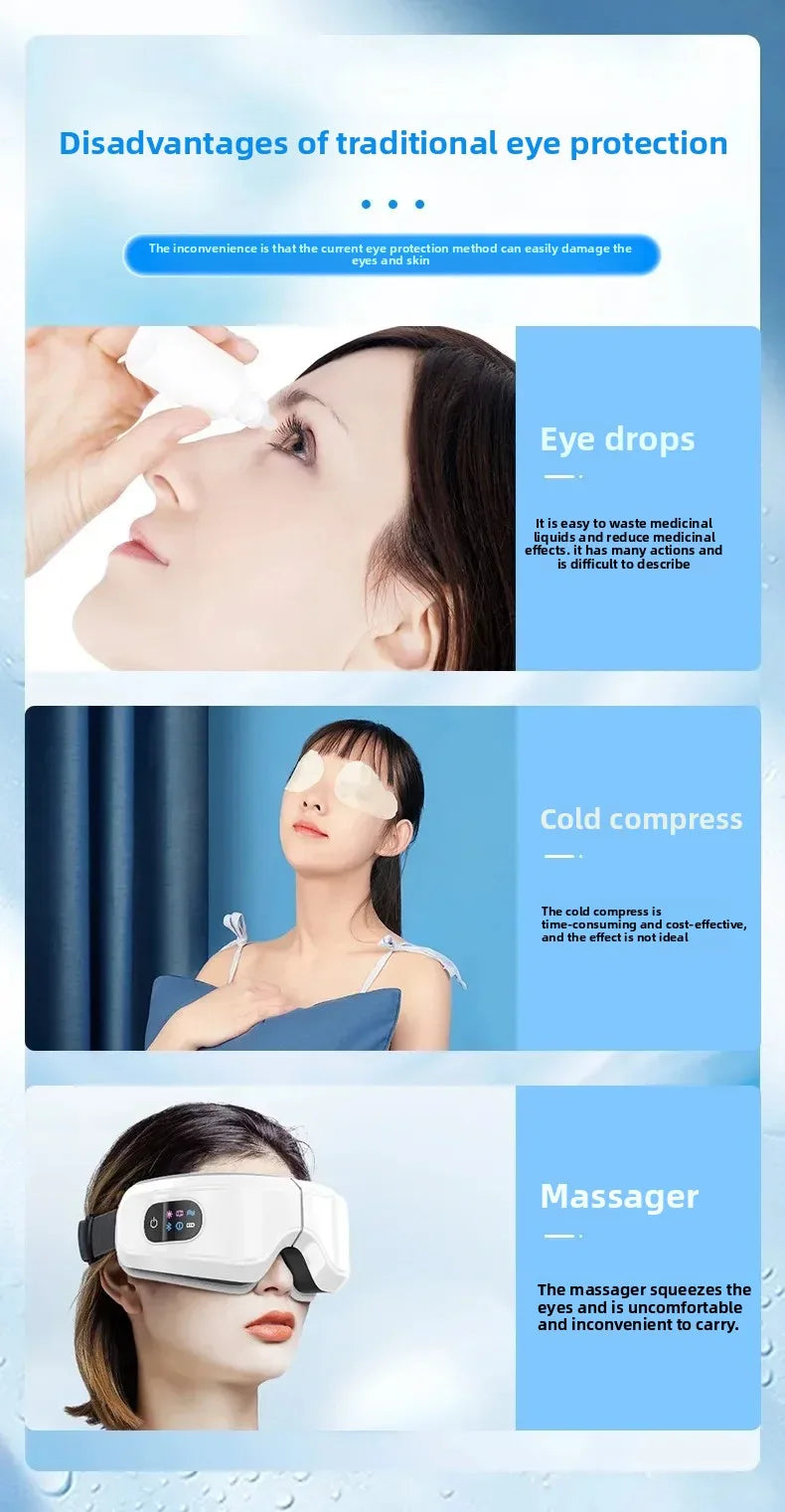 Nano Spray Eye Massage Instrument Facial Sprayer Humidifier USB Nebulizer Face Steamer Moisturizing Beauty Health Skin Care Tool