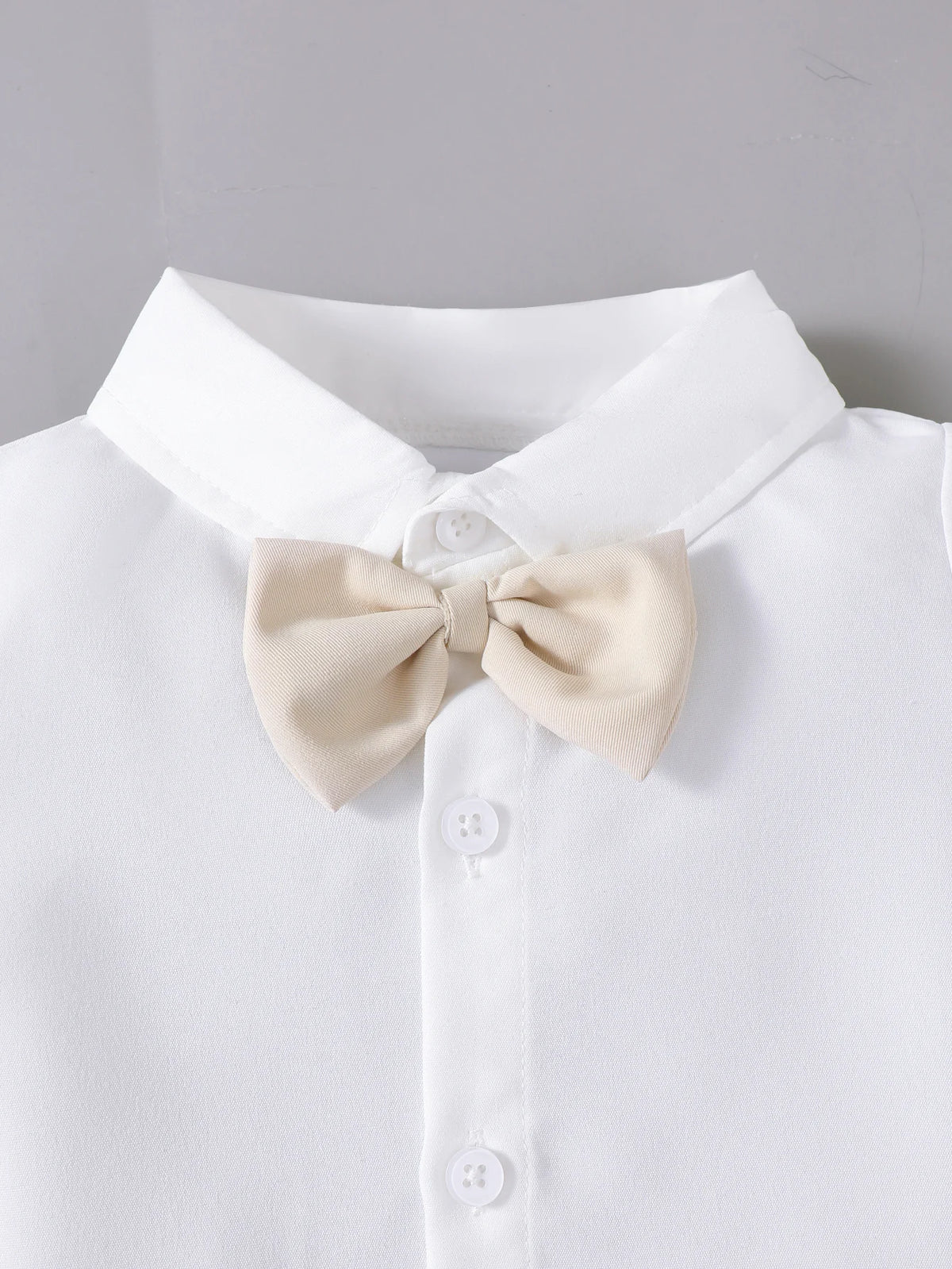 Summer  0-3 Years Old  Infant Baby  Girls  Short  Sleeved Lapel  Top  and Straps  Shorts   Casual  2-Piece  Set