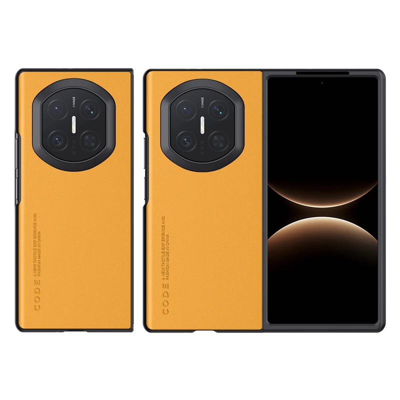 Case For Huawei Mate X7 Luxurious PU Leather Camera Protection Anti-fall Cover For Huawei Mate X7 Shockproof Bumper Funda
