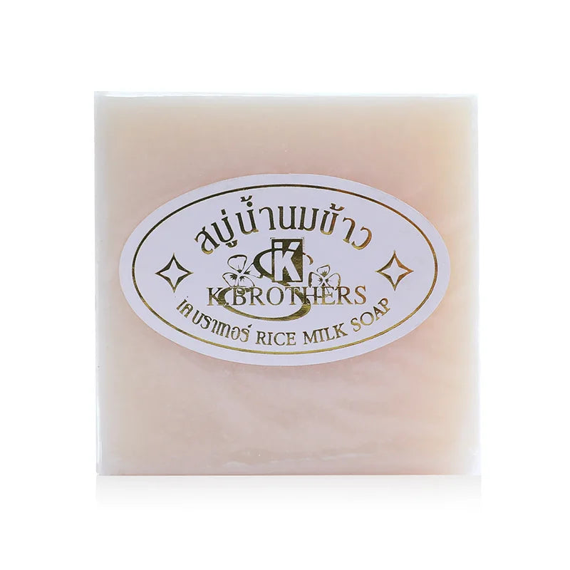 12PCS JAM Rice Soap 65g*12 PCS Original Thailand Handmade Rice Milk Soap Original K BROTHERS Rice Milk Soap