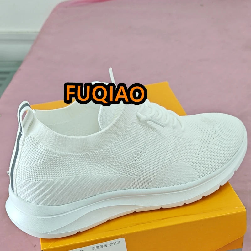 Unisex 6CM Height Increase Breathable Mesh Casual Shoes Lightweight Comfortable Elevator Sneakers for Men & Women Walking Shoes