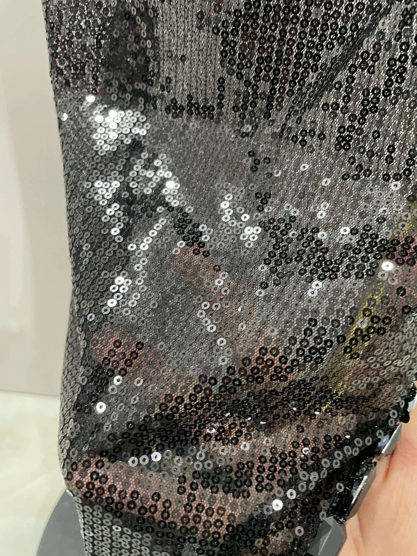 Sexy Luxury Shiny Diamond Sequins Cocktail Dress 2Pcs Set 2025New Women Evening Celebrate Birthday Party Nightclub Stage costume