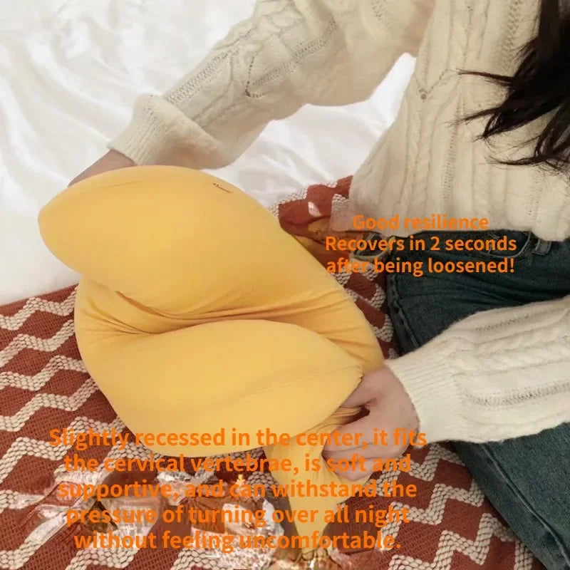 Cervical Neck Pillows  Memory Pillow Adult Cervical Children Soft Pillow Helps Sleep Single Neck Pillow with Pillowcase