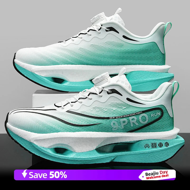 Running Shoes Men Training Speciality Marathon Sports Breathable Lightweight Women's Comfortable Nonskid Leisure Sneakers