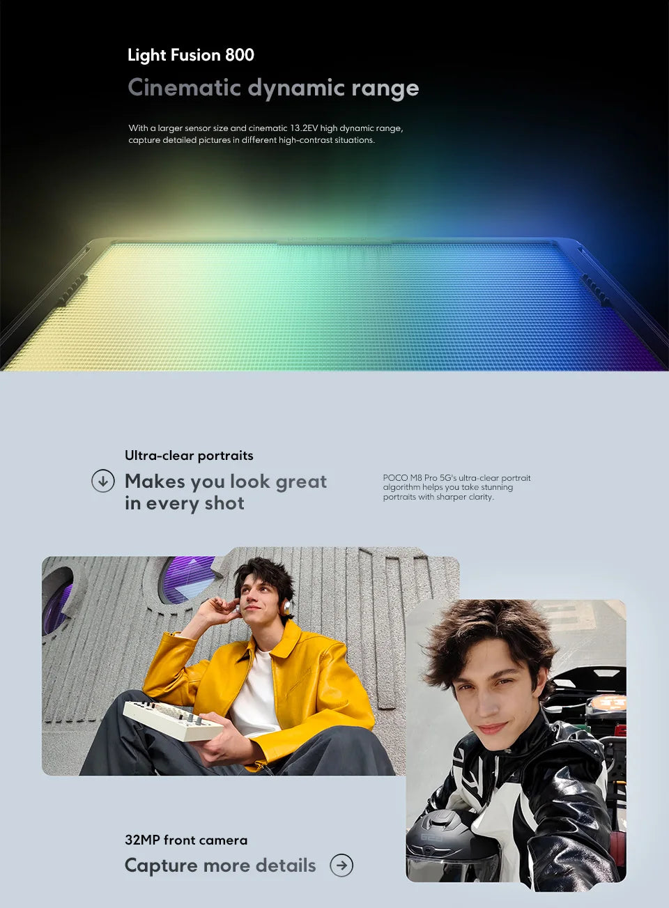 Mobile Phones POCO M8 Pro 5G Global Version Snapdragon 7s Gen 4 6.83' 1.5K 120Hz Display 6500mAh Battery 100W NFC