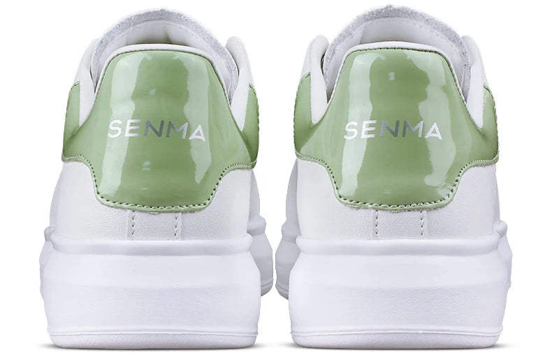 SENMA Luxury Design Sneakers For Men 2025 White Board-shoe Soft Women Walking Shoes Running Shoes Couples Sneakers Tennis shoes