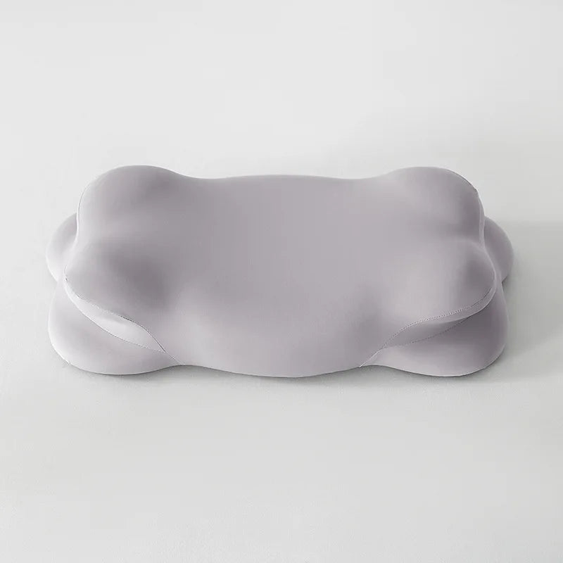 Cloud Pillow Cozy Sleep Pillow, Ergonomic Memory Foam Cervical Support Pillow for Side, Sleepers with Breathable Washable Cover