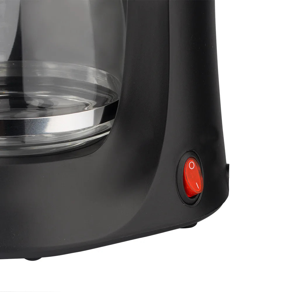 Electric Dirp Coffee Machine 600W Automatic American Drip Type, 600ML Coffee Machine American Milk Tea Machine Coffee Pot