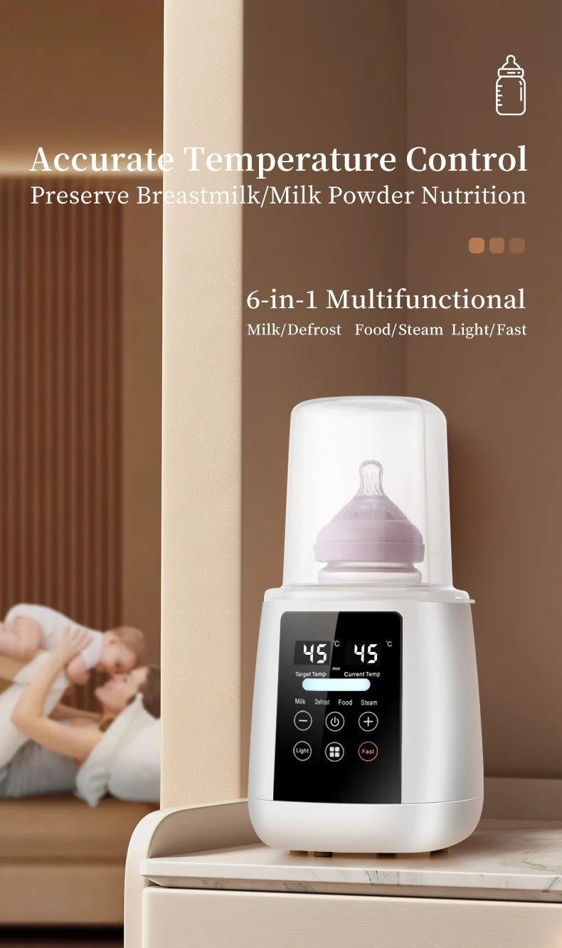Baby Bottle Warmer sterilizer Multifunction Breast Milk Warmer Accurate Temperature Control Baby Bottle Heater Baby Newborn Item