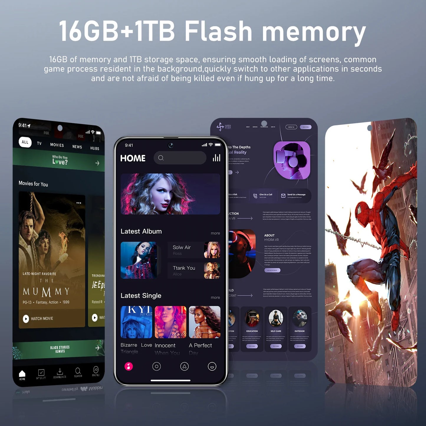 2026 New Hot Sale Spark 30 Pro Original Global Version HQ Intelligent Snapdragon 8 Gen3 7800mAh Battery Dual Card Dual Standby