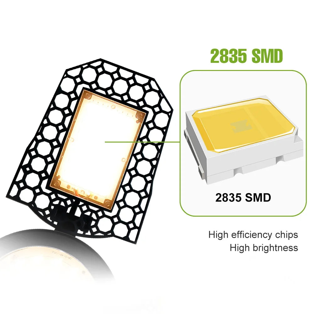 250W E27/E26 LED Growing Lamp Full Spectrum Foldable Plant Fill Lighting Vegetable Fruit Hydroponics Cultivation 100W/150W/200W