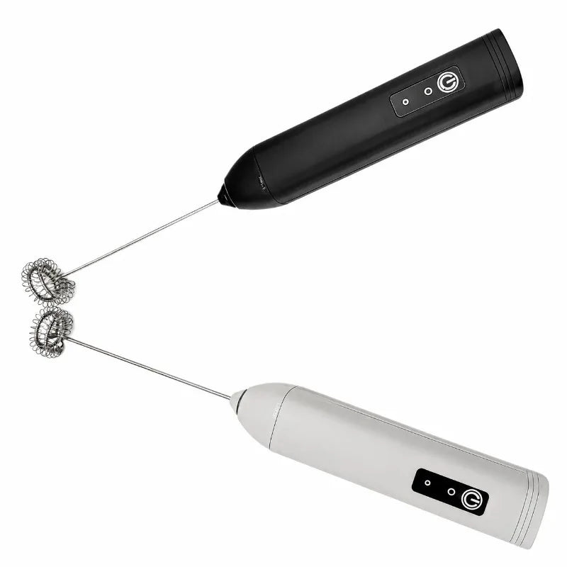 Electric Milk Frother + Egg Beater Wireless Type-C Charging 3 Speeds Mini Handheld Foam Maker Coffee Whisk Cooking Tools