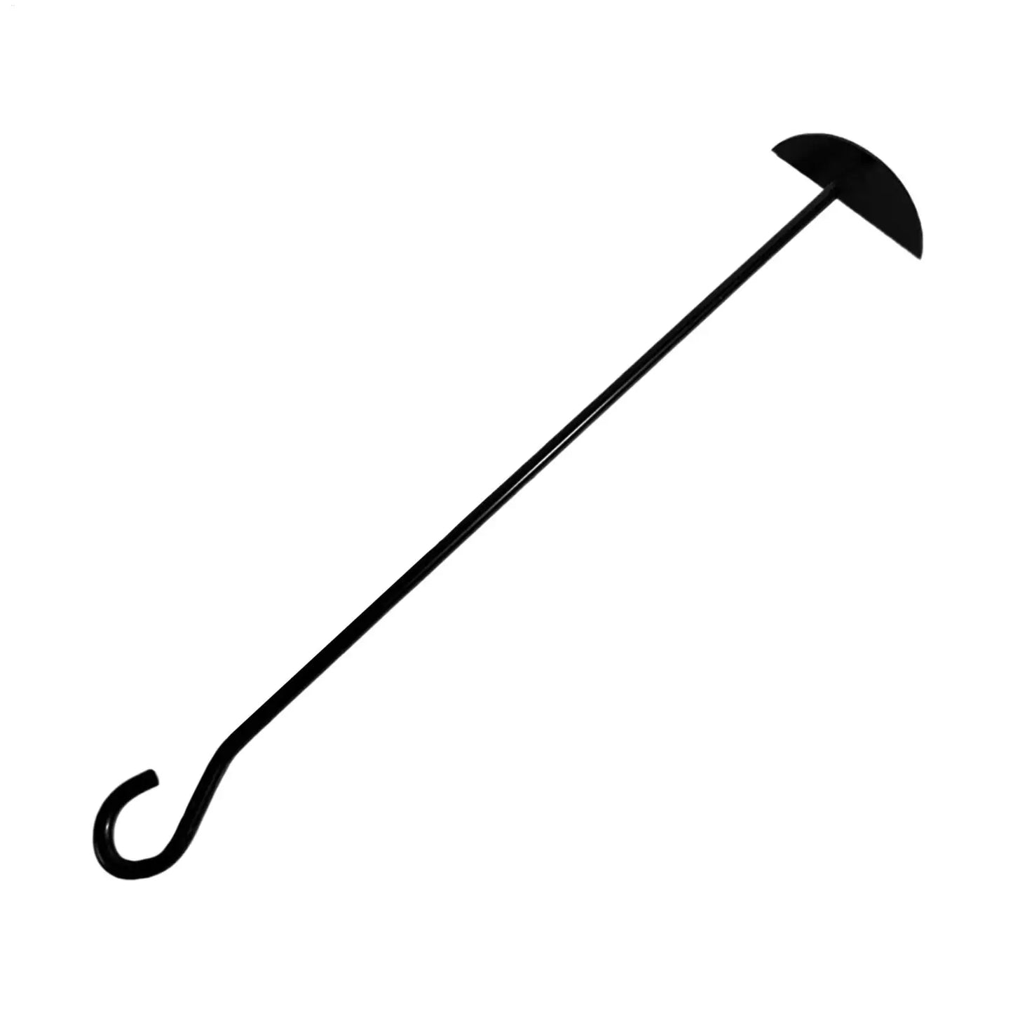 Charcoal Rake Heavy Duty Grill Cleaning Tool with Long Handle Ash Scoop for BBQ Grill Oven Stove Wood Burner Barbecue Tools