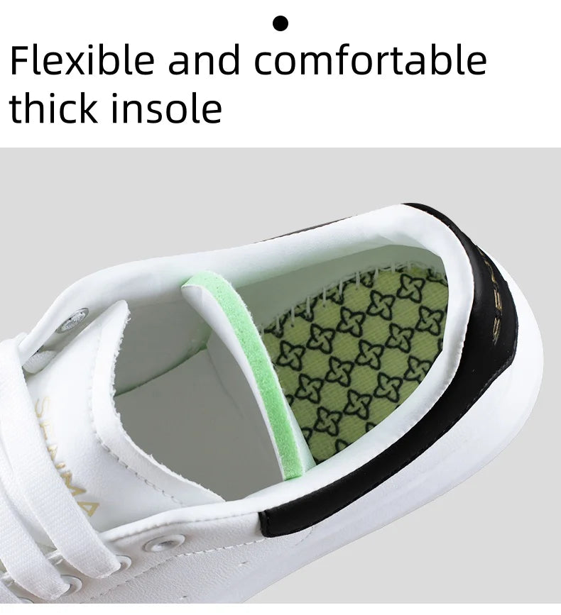 SENMA Luxury Design Sneakers For Men 2025 White Board-shoe Soft Women Walking Shoes Running Shoes Couples Sneakers Tennis shoes