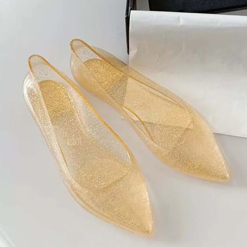 New Fashion Transparent Women's Shoes