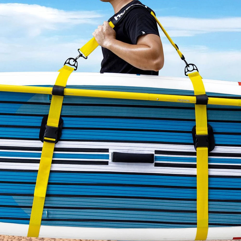 SUP Carrying Strap Adjustable Surfboard Shoulder Strap Stand Up Surf Paddle Board Carrier for Paddleboards Surfboards Longboards