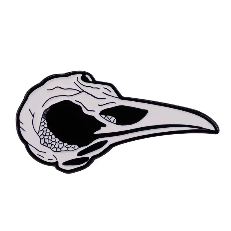 Popular Halloween Costume Accessories Horror Ghost Skull Pumpkin Pin Metal Badge Holiday Jewelry Gift Wholesale