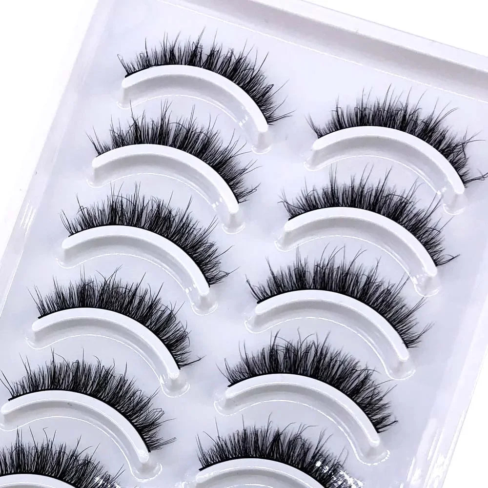 33 Style 10/50/100 Boxes 10Pairs Natural 3D Mink False Eyelashes Makeup Fake Eye Lashes Faux Cils Make Up Beauty Tools Wholesale