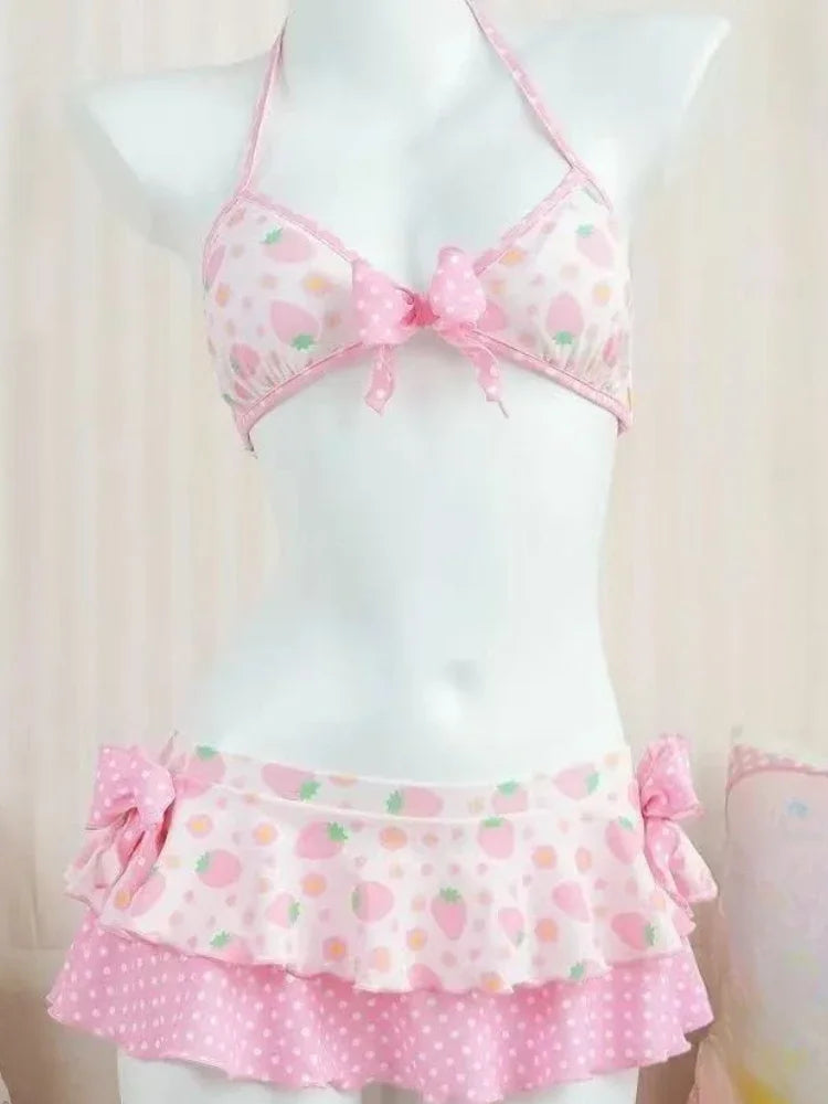 2026 Fashion Pool Party Bikini Set For Ladies Swimwear High Stretch Soft Fabric Beach Outfit Summer Vacation Trendy New Style