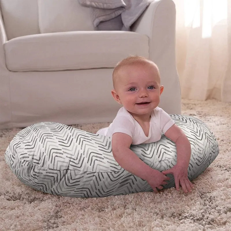 1pc Baby Feeding Pillowcase Elastic U Shaped Breastfeeding Pillowcase Detachable Pillowcase Nursing Pregnant Woman Pillow