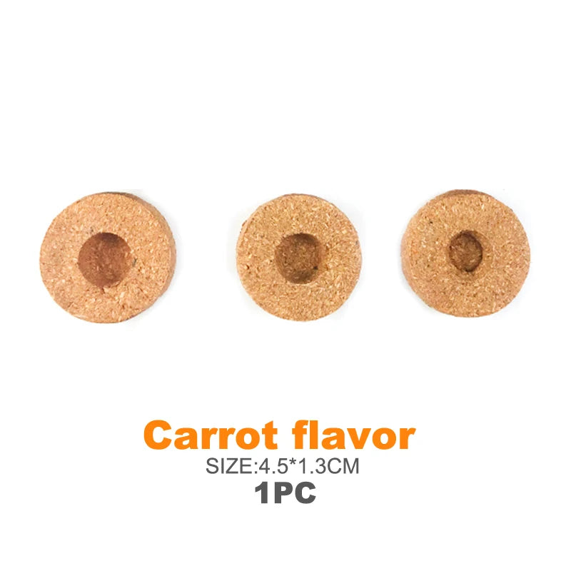 1pc Timothy Grass Cookie Molar Snacks Food Carrot Grass Cake Chew Toys For Small Animal Guinea Pig Chinchilla Rabbit Hamster