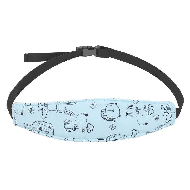 Baby Car Seat Head Support Strap Infant Stroller Safety Pillows Fastening Belt Adjustable Boy Girl Playpens Baby Head Positioner
