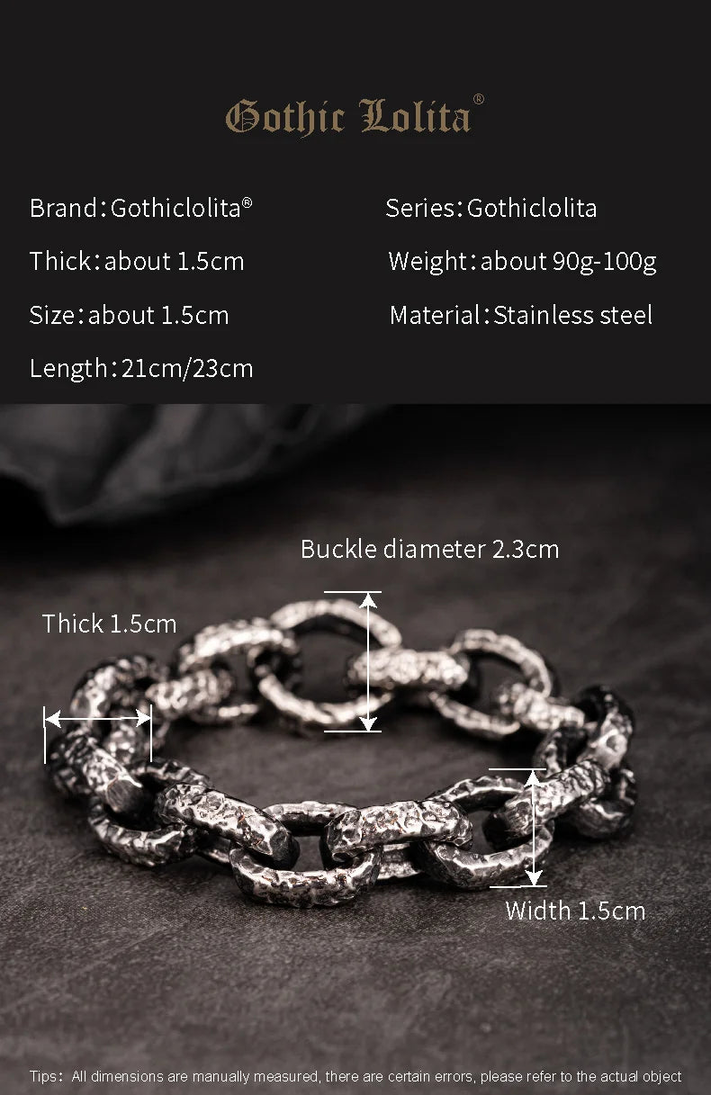 Scars of the North	Valhalla Chain bracelet for men Nordic Runes stainless steel  fashion Jewelry