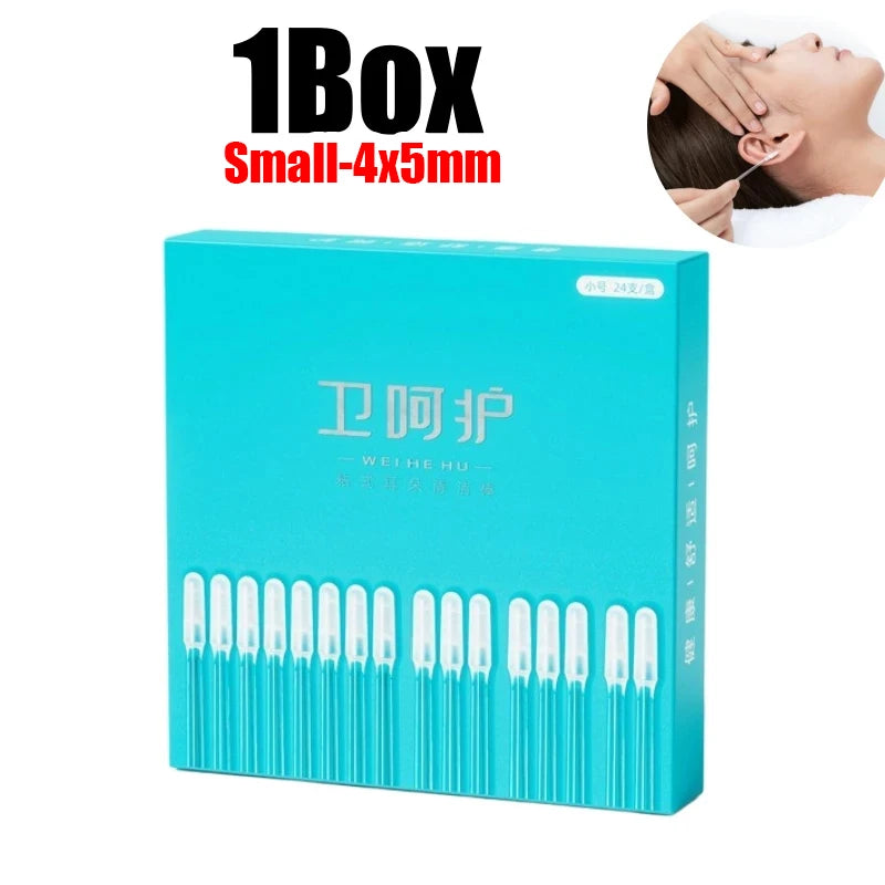 Reusable Silicone Earwax Remover Soft Sticky Ear Picks Disposable Adhesive Gentle Ear Cleaner Safe for Kids Adults