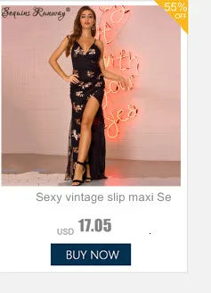 Sexy vintage Maxi Sequin cocktail Dress bridesmaid Prom Dresses for Women Casual Party Long sleeve club Bodycon Dress vestidos